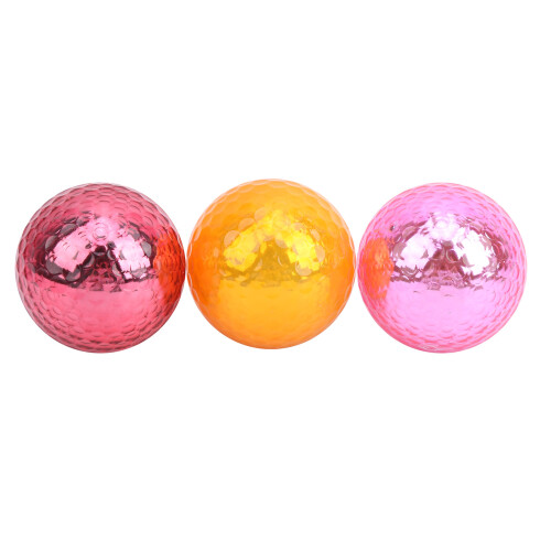 Überzogene Metall Farbe Golf Ball 1,68 in Praxis