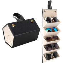 Sunglass Organizer 5/6 Slot Travel Glasses Case Holder