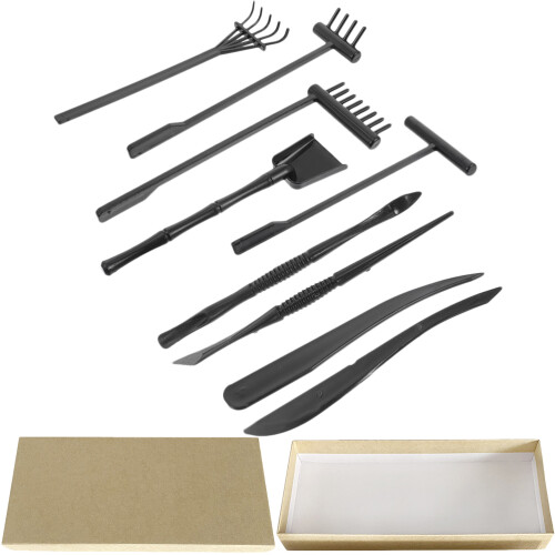 9-Delige Mini Zen Set Met Ornamenten En 2