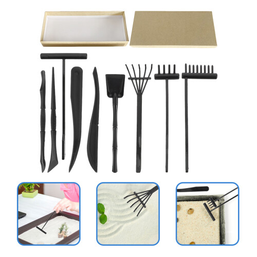 9-Delige Mini Zen Set Met Ornamenten En 1