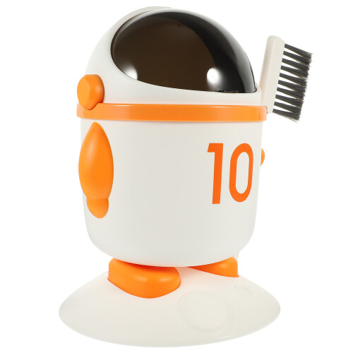 1 Set Müllbehälter Desktop Mülleimer Astronauten Design Mit Bürste