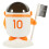 1 Set Müllbehälter Desktop Mülleimer Astronauten Design Mit Bürste 11