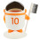 1 Set Müllbehälter Desktop Mülleimer Astronauten Design Mit Bürste 4