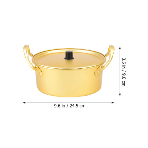 Noodle Pot With Double Handle For Soup And Ramen Cooking 2