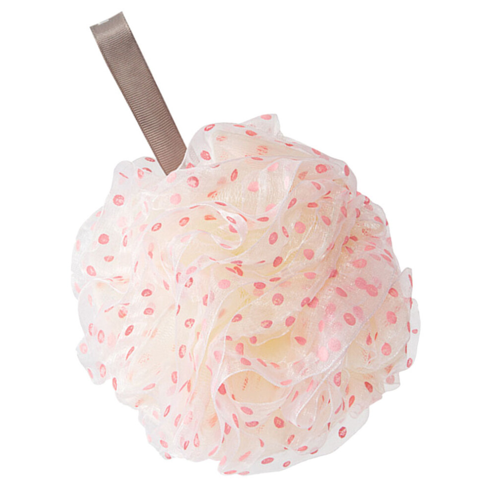 Ohphcall Exfoliating Bath Flower Loofah Shower Ball Fine Mesh Scrubber For Skin