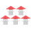 5Pcs Solar Water Heater Exhaust Caps Venting Replacement 5