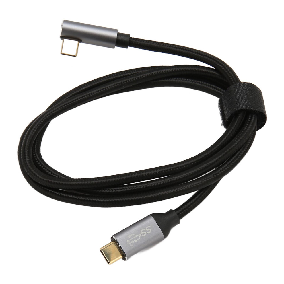 Usb C To 90 Usb C Cable 100W 10Gbps 4K 60Hz 150Cm 4601351790600