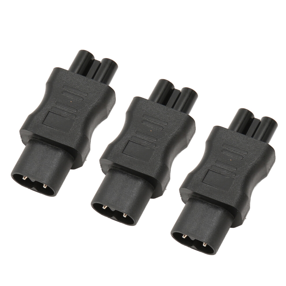 3Pcs Iec320 C8 To C5 Power Adapter - 2500W 250V 10A Conversion 9431351791100