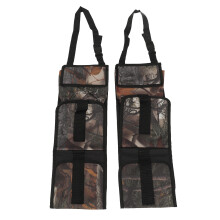 Car Rear Seat Rod Rack 600D Oxford Camouflage Easy Install Fishing Holder
