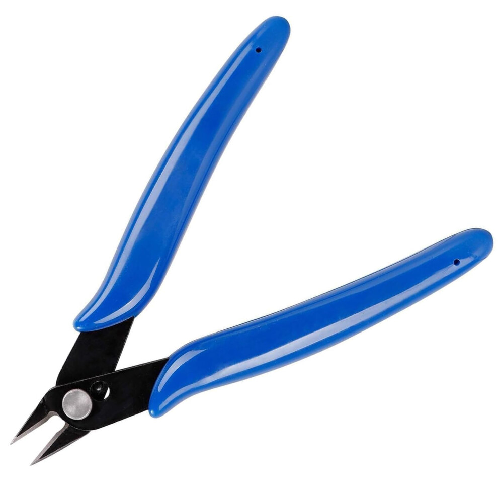 Micro Wire Cutter, Spring-Loaded Side-Cutting Pliers, Flush-Cutters, Diagonal Cutting Pliers For Electronics And Jewelry 9084446229349