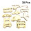 30Pcs Vehicle Pattern Wooden Craft Cutouts For Diy Art Projects 1