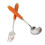 2Pcs Baby Stainless Steel Fork Spoon Portable Infant Tableware 10