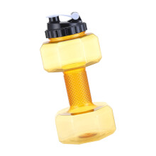 1St Wasserflasche In Hantelform Tragbar Für Fitness