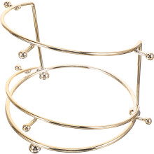 3 Piezas Soporte Exhibidor Accesorio Cabello 2 Niveles