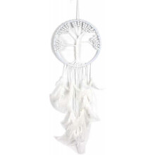 Tree of Life Dream Catcher - Handmade Exquisite Feather Beaded Large Dream Catchers, Indians Traditional Art Wall Hanging Home Decoration for Kids