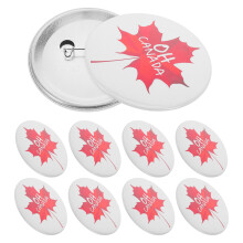 50 Canada Day Ahornblatt Broschen Klassisches Design Für Party