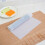 Multifunktionale Sushi Rollmatte Kuchen Rollmatte Wellenmuster Weiß 2