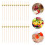 100 Pezzi Stuzzicadenti Cocktail Con Per Frutta E Antipasti 7