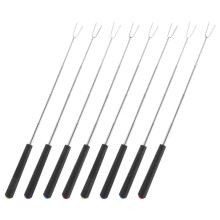 8 Espetos Extensíveis 11,2" Para Marshmallows E Cachorros-quentes