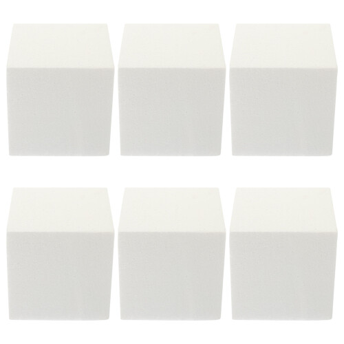 24 Peças Cubos Reutilizáveis De Bolo Para