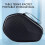 Hexagonal Table Tennis Paddle Storage Bag Durable Black Easy Identification For Beginners And Enthusiasts 3