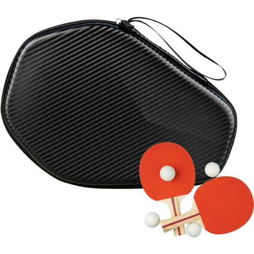 Hexagonal Table Tennis Paddle Storage Bag Durable Black Easy Identification For Beginners And Enthusiasts 1