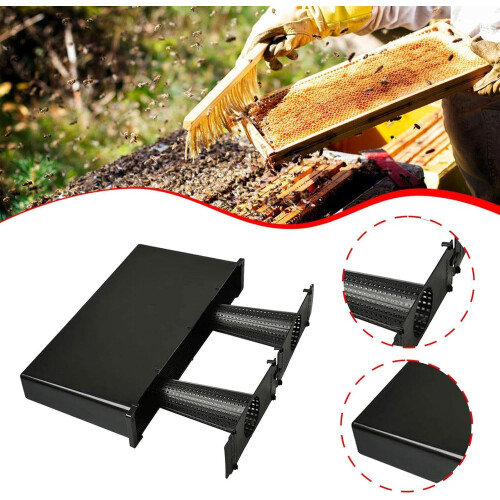 Beehive Frame Feeder Water Dispenser Garden Beekeeper Outside Bee Feeder Plastic Langstroth Compatible 2