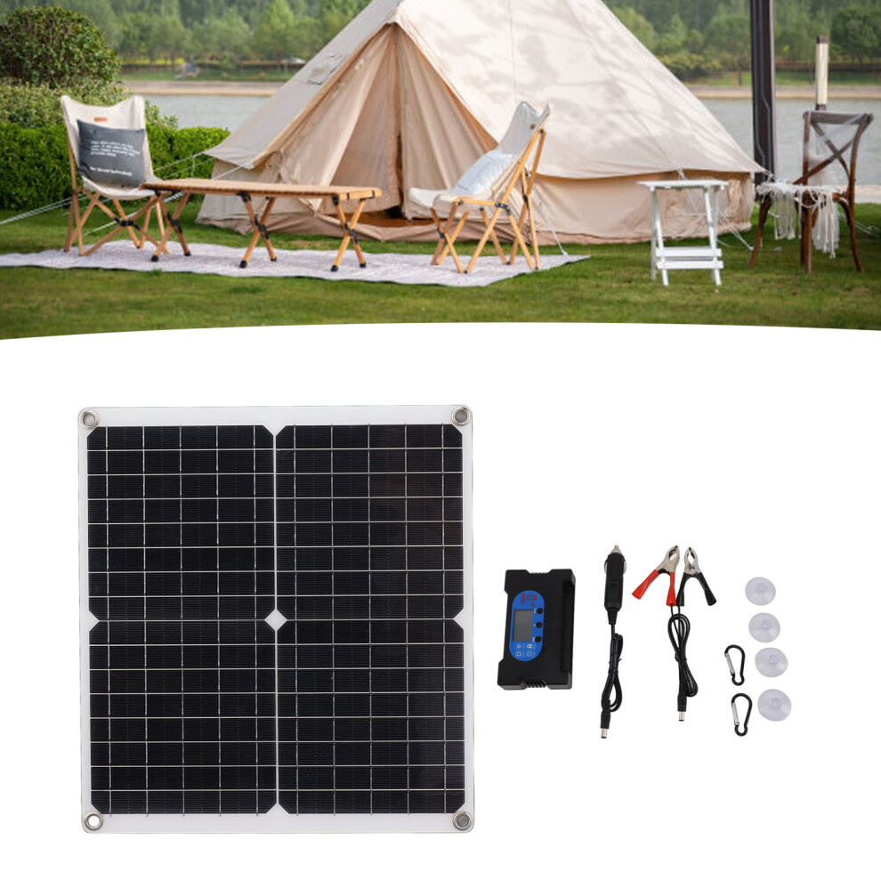 Monocrystalline 25W 10A Solar Charge Controller For Batteries & Power Tools 6951351797757