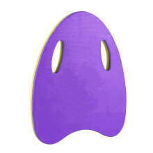 Swim Kickboard Kids With Handles EVA Pool Float Training Aid For Beginner Swim Anti-Slip Purple