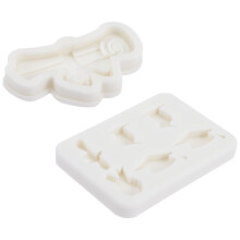 2Stk Silikonform Mini Abschlussmütze Süßigkeiten Form