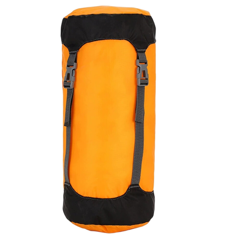 Compression Sack 8L Ultralight Adjustable Waterproof Drawstring Stuff Sack For Sleeping Bags, Camping, Hiking-image-OPC-PKVZT7R-NEW