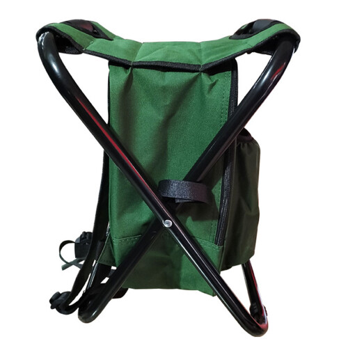 Folding Backpack Stool 1601-6 20L Oxford Cloth Cooler Bag