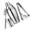 5 1 Verschleißfester Cocktailshaker Set (Silber) 1