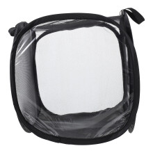 1St Zwarte Opvouwbare Kooi Met Mesh Voor Mieren Kweek En Vlinders
