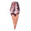 Creative Eiswaffel Kissen Plüsch Eiförmiges Wurfkissen Wohnaccessoire 9