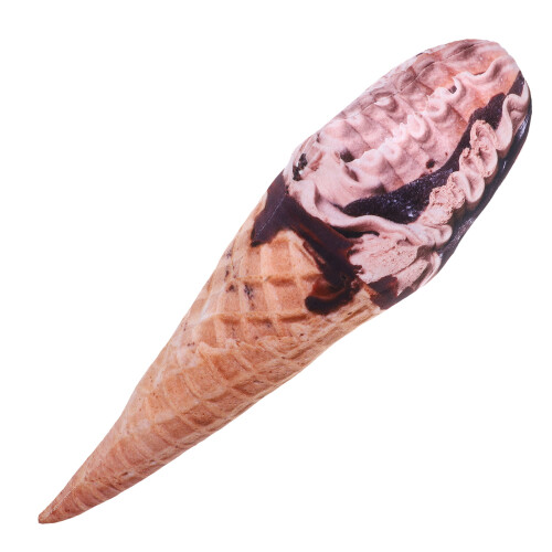 Creative Eiswaffel Kissen Plüsch Eiförmiges Wurfkissen Wohnaccessoire