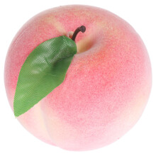 Realistic Peach Car Antenna Topper Faux Fruit Auto Roof Decor