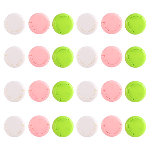 60Pcs Assorted Color ABS Socket Protectors Safe Plug Covers for Home