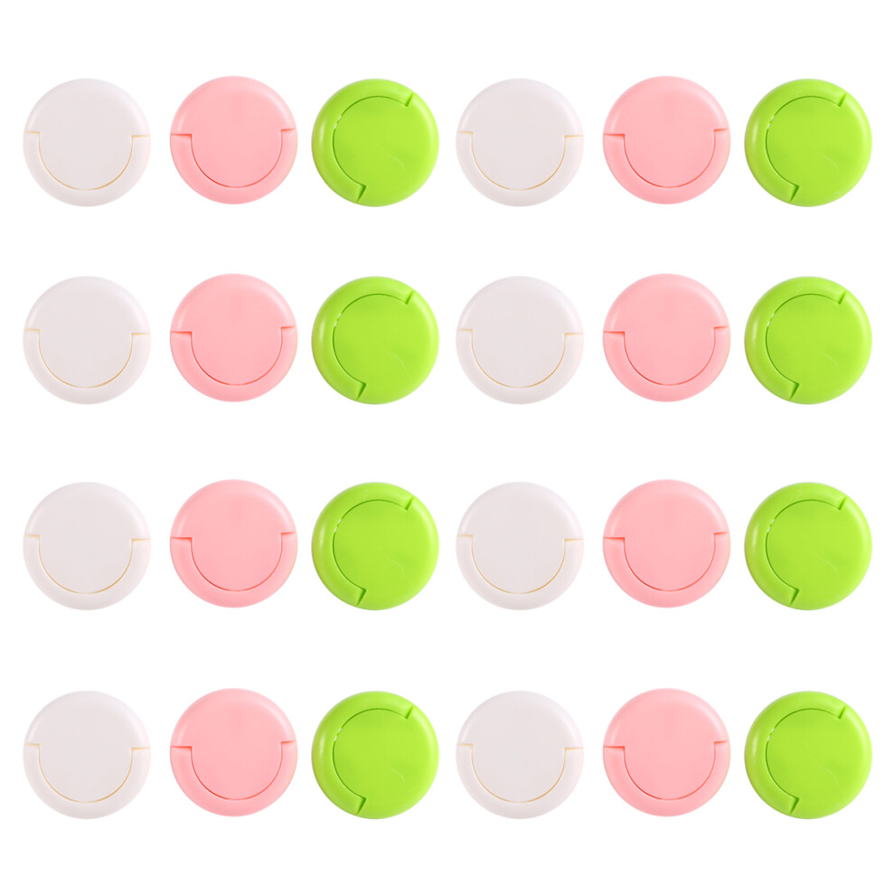 Aboofan 60Pcs Assorted Color Abs Socket Protectors Safe Plug Covers For Home