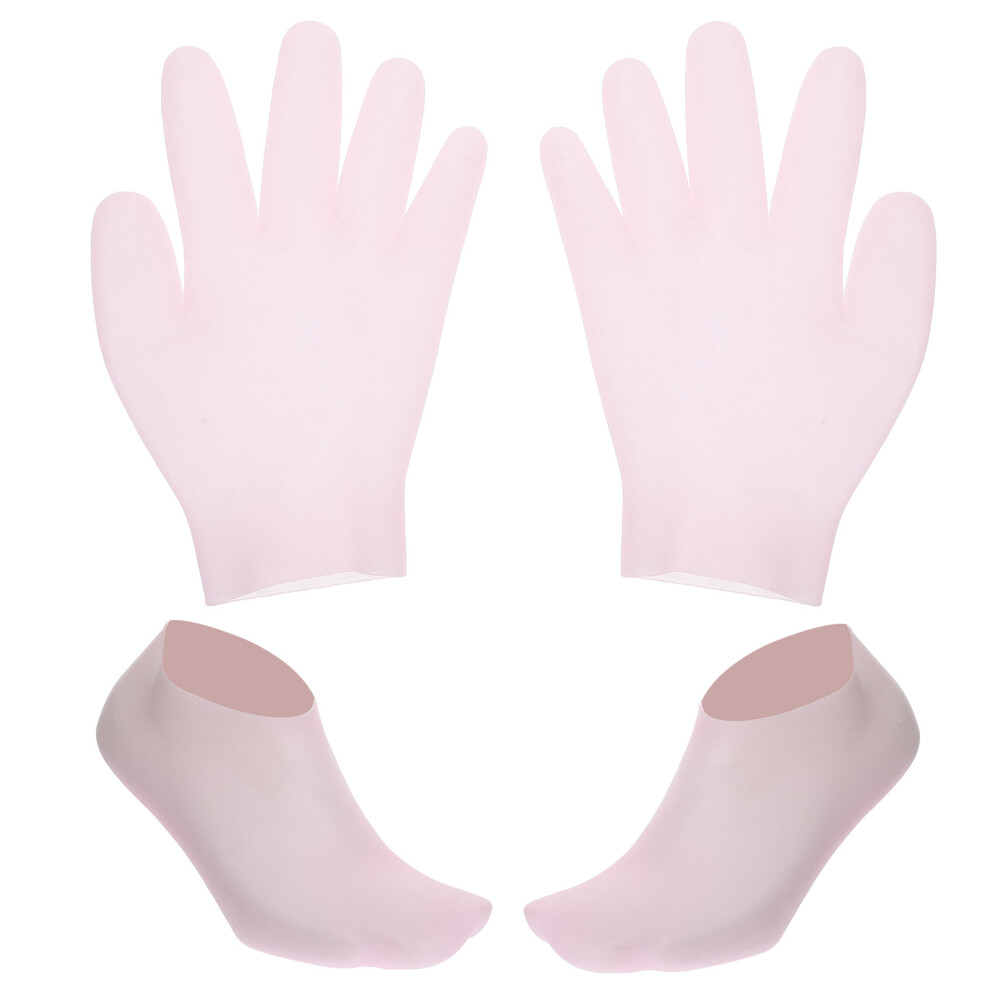 One Set Women'S Moisturizing Hand Gloves And Socks-image-OPC-PKVZZ92-NEW