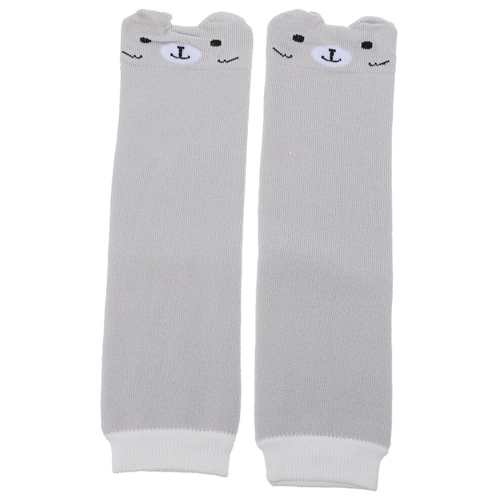 Ohphcall Cartoon Baby Anti-Slip Knee Pad Thick Warmer Bear
