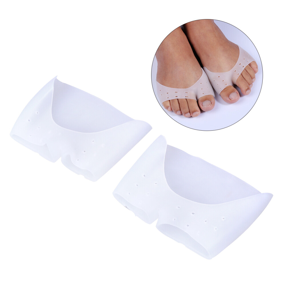 Ohphcall Pair Of Half Toe Sleeve Forefoot Cushion
