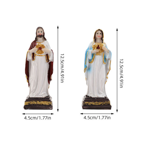 2 Unidades Estatuas De E Resina Decoração Natal 1