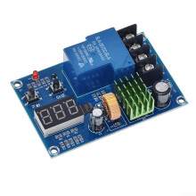 Battery Charger Control Module XHM604 3-Digit Voltage Display Smart Relay 6V-60V Renewable Energy Systems