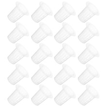 50 Hydrocultuur Netpotjes Gesloten Mesh Herbruikbare Plastic