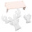 diy silicone molds set for antlers decoration casting desktop decor 6
