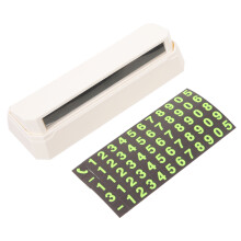 Car Temporary Parking Card Press Style Plate Accessory