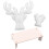 diy silicone molds set for antlers decoration casting desktop decor 3