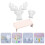diy silicone molds set for antlers decoration casting desktop decor 4