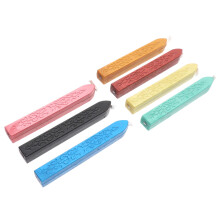 7Pcs Stamp Wax Sticks with Wick for Decorative Sealing Assorted Colors